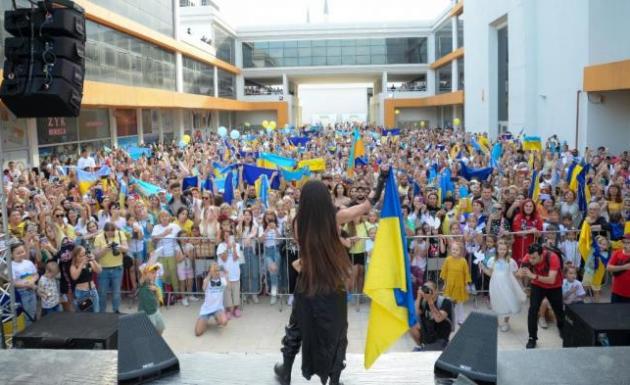 Antalya'da Ukrayna vatandaşlarına yönelik konser düzenlendi