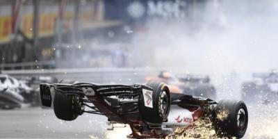 Formula 1'de korkunç kaza 