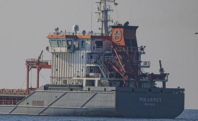 Ukrayna'dan hareket eden mısır yüklü gemi 'Polarnet'in kaptanı Alibeyler AA'ya konuştu