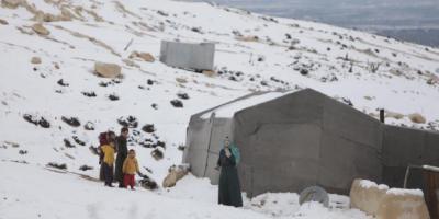 Suriye'de kamp sakinleri, zorlu kÄ±ÅŸ ÅŸartlarÄ±yla karÅŸÄ±laÅŸtÄ±
