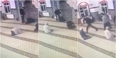 Isparta'da camiye ayakkabıyla giren kişi hakkında suç duyurusunda bulunuldu